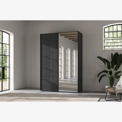 Dreams Roberts Small 2-Door Wardrobe - Grey