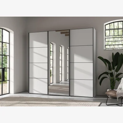 Dreams Roberts Large 3-Door Wardrobe - White
