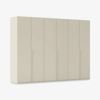 Furniture Village Rauch - Haven 301cm 6 Door Hinged Wardrobe with Décor Doors