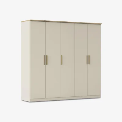 Furniture Village Rauch - Flavia 226cm 5 Door Decor Hinged Wardrobe