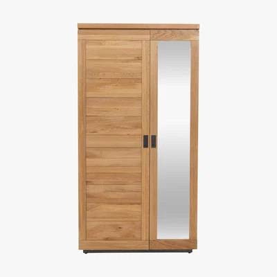 Furniture Village Earth Double Wardrobe - Brown - By Furniture Village
