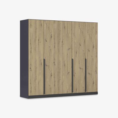 Furniture Village Rauch - Leon 226cm 5 Door Hinged Decor Wardrobe