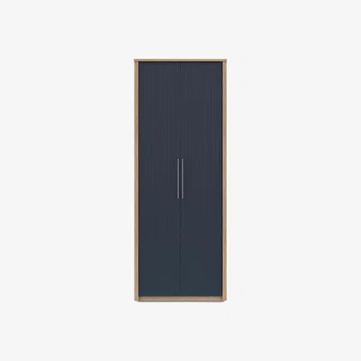 Furniture Village London Bedrooms - Chelsea 2 Door Tall Wardrobe - Royal Blue