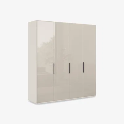 Furniture Village Wiemann - Amara 200cm 4 Door Bifold Wardrobe with Glass Doors