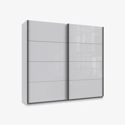 Furniture Village Wiemann - Antoni 180cm 2 Door Decor Sliding Wardrobe with 2 Glass Doors