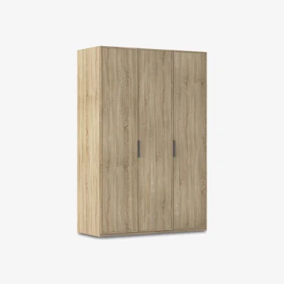 Furniture Village Rauch - Cadre 151cm 3 Door Hinged Wardrobe - Sonoma Oak