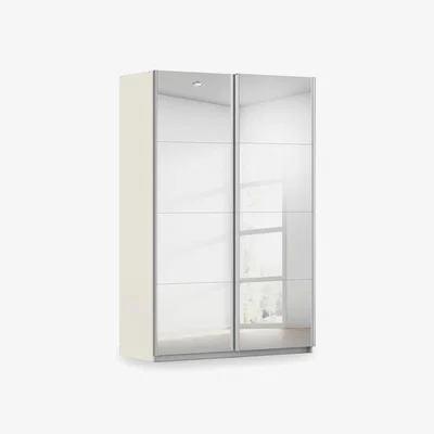 Furniture Village Rauch - Impulse 136cm 2 Door Mirror Slider Wardrobe