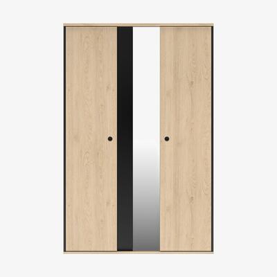 Furniture Village Carter Large 2 Door with Mirror Wardrobe