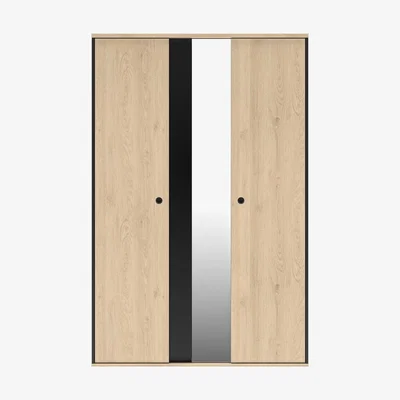 Furniture Village Carter Large 2 Door with Mirror Wardrobe