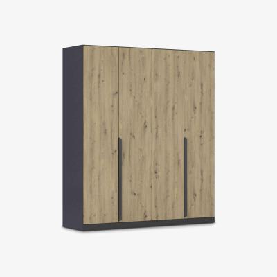 Furniture Village Rauch - Leon 181cm 4 Door Hinged Decor Wardrobe