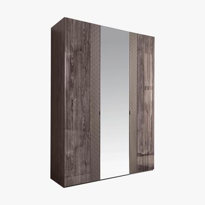 Furniture Village ALF - Trillo 3 Door Mirrored Wardrobe - Grey
