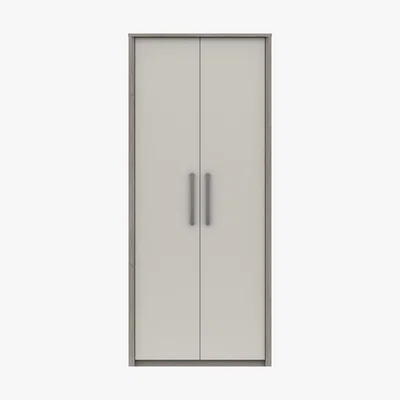 Furniture Village London Bedrooms - Euston 2 Door Tall Wardrobe - Cream