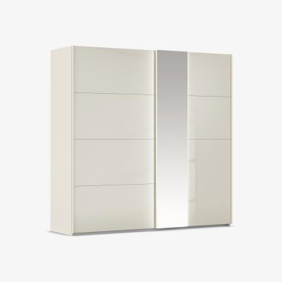 Furniture Village Rauch - Cairns 226cm 2 Door Sliding Wardrobe with Lights - Champagne