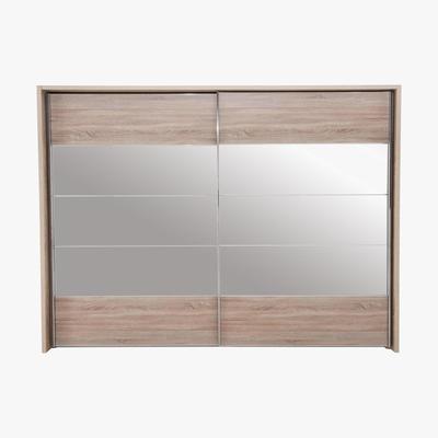 Furniture Village Wiemann - Laguna 2 Door Slider Wardrobe 310cm - Brown