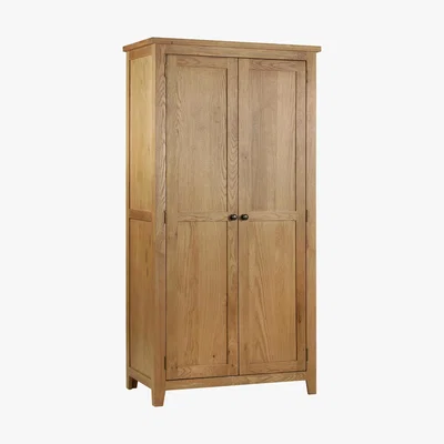 Furniture Village Addison 2 Door Wardrobe - Brown