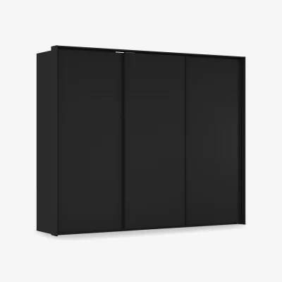 Furniture Village Rauch - Haven 280cm 3 Door Slider Wardrobe with Décor Doors