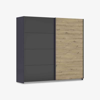 Furniture Village Rauch - Leon 226cm 2 Door Sliding Decor Wardrobe