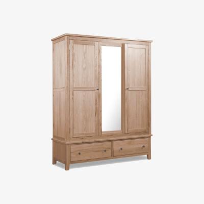 Furniture Village Grace Oak Triple Wardrobe