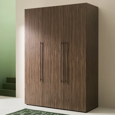 Habitat Habitat Atlas 3 Door Wardrobe - Walnut