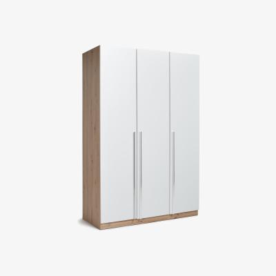 Habitat Habitat Munich 3Door Wardrobe Wardrobe -White/ Oak Effect