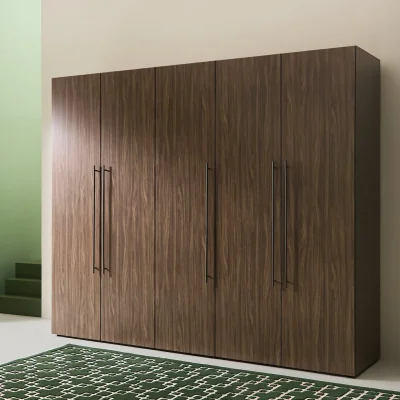 Habitat Habitat Atlas 5 Door Wardrobe - Walnut
