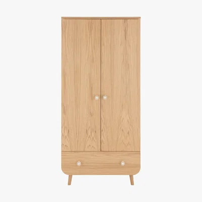 Habitat Etta Oak 2 Door Wardrobe With 1 Drawer, Oak