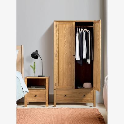 Habitat Habitat Finchley 2 Door Wardrobe - Oak