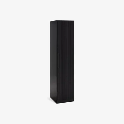 Habitat Habitat Hamburg Linear 1 Door Wardrobe - Dark Grey