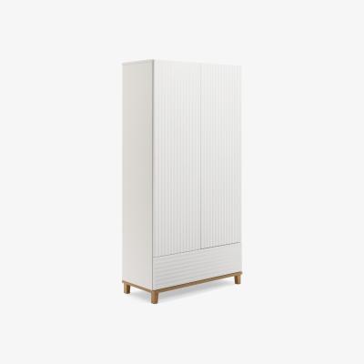 Habitat Habitat Cleo 2 Door 1 Drawer Wardrobe - White