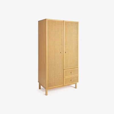 Habitat Habitat Simone 2 Door 2 Drawer Rattan Wardrobe