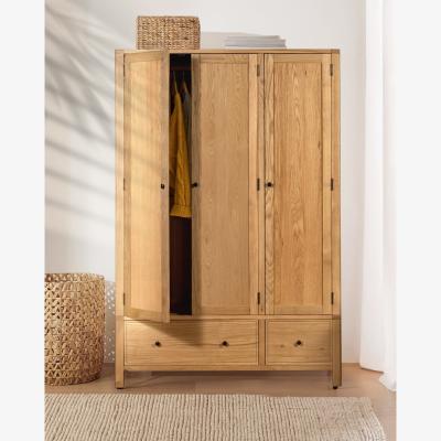 Habitat Habitat Finchley 3 Door Wardrobe - Oak