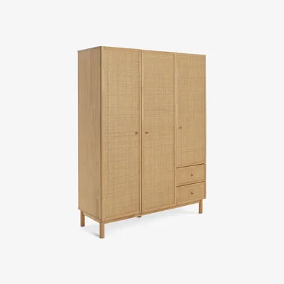 Habitat Habitat Simone 3 Door 2 Drawer Wardrobe - Pine