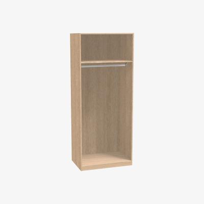 Homebase House Beautiful Double Wardrobe Carcass - Oak Effect, Pack 1 of 2