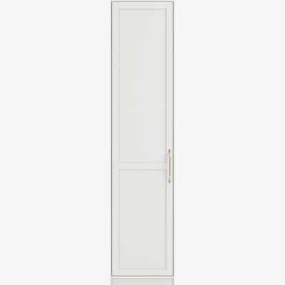 Homebase Austen White 1 Door Wardrobe