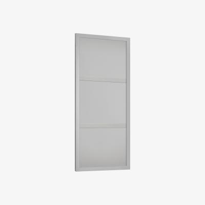 Homebase Shaker Sliding Wardrobe Door 3 Panel Dove Grey (W)914mm