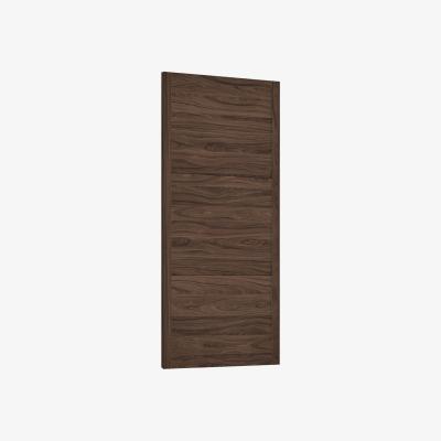 Homebase Shaker Sliding Wardrobe Door 3  Panel Walnut (W)914mm