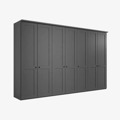 John Lewis John Lewis Marlow 350cm Hinged Wardrobe, Graphite