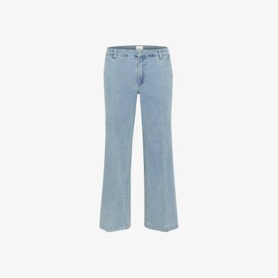 John Lewis MY ESSENTIAL WARDROBE Lara Flared Jeans, Light Blue