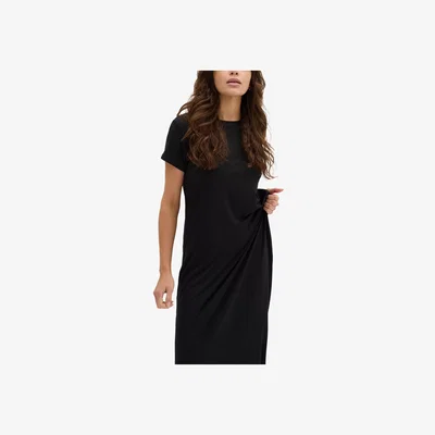 John Lewis MY ESSENTIAL WARDROBE Vista Jersey Short Sleeve Maxi Dress, Black