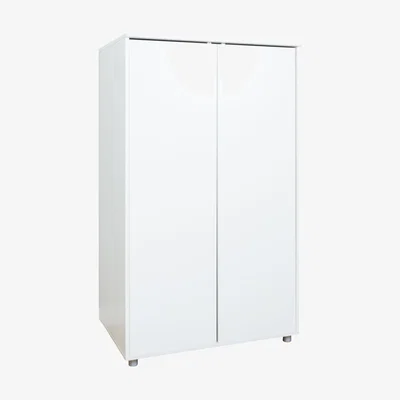 John Lewis Stompa Uno S Plus Short Wardrobe, White