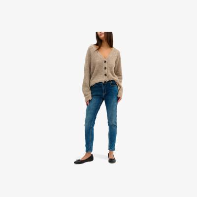 John Lewis MY ESSENTIAL WARDROBE Button Knit Wool Blend Cardigan