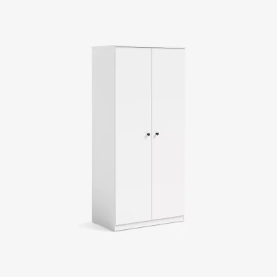 John Lewis Little Acorns Harlington Double Wardrobe, White