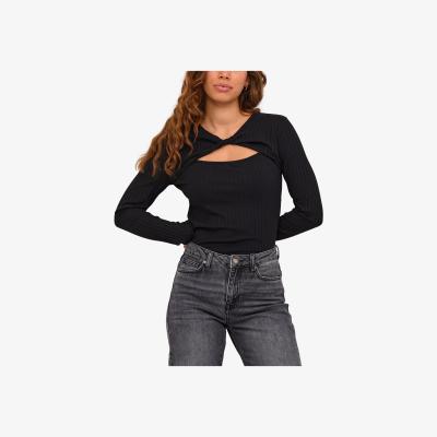 John Lewis MY ESSENTIAL WARDROBE Busta Long Sleeve Blouse, Black