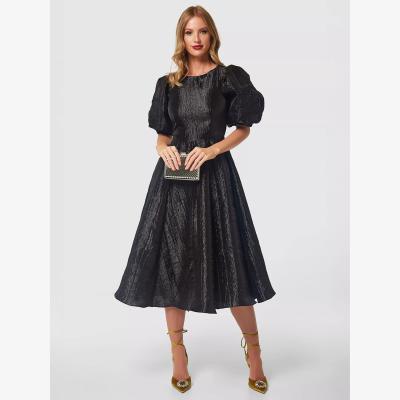 John Lewis Closet London Panelled Skirt Dress, Black
