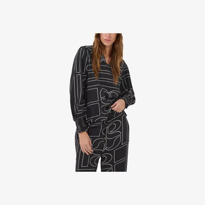John Lewis MY ESSENTIAL WARDROBE Kelly Graphic Print Blouse