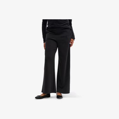 John Lewis MY ESSENTIAL WARDROBE Elle Wide Leg Trousers, Black