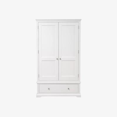John Lewis Cotswold Fairford Double Wardrobe, Soft White