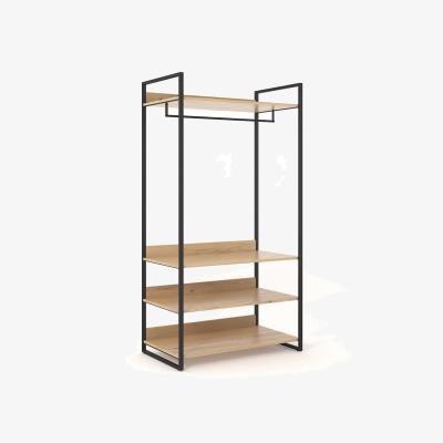 La Redoute Hiba Wide Modular Wardrobe Unit with 3 Shelves & 1 Hanging Rail