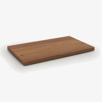La Redoute Johanez Walnut Veneer Wardrobe Shelf, Width 60cm