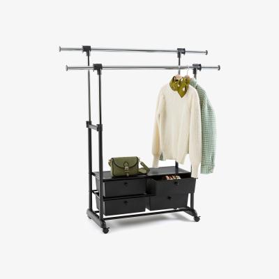La Redoute Parro Extendable Roller Wardrobe Rack